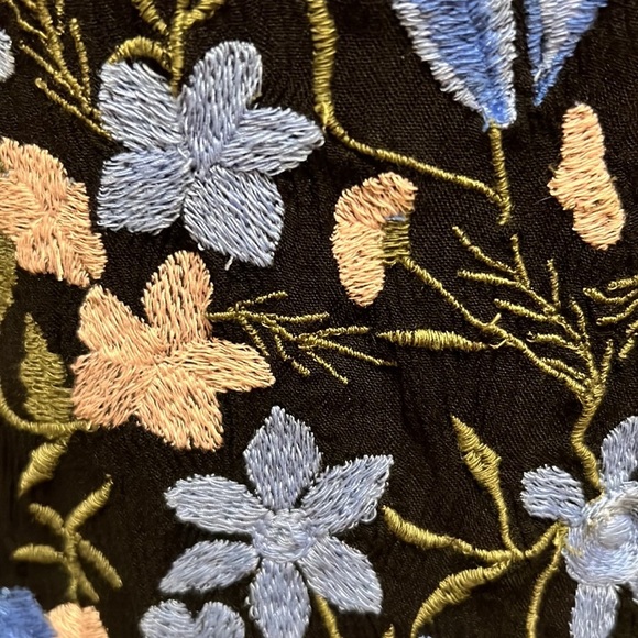 37. Willow & Clay Black Embroidered Dress - Picture 8 of 16